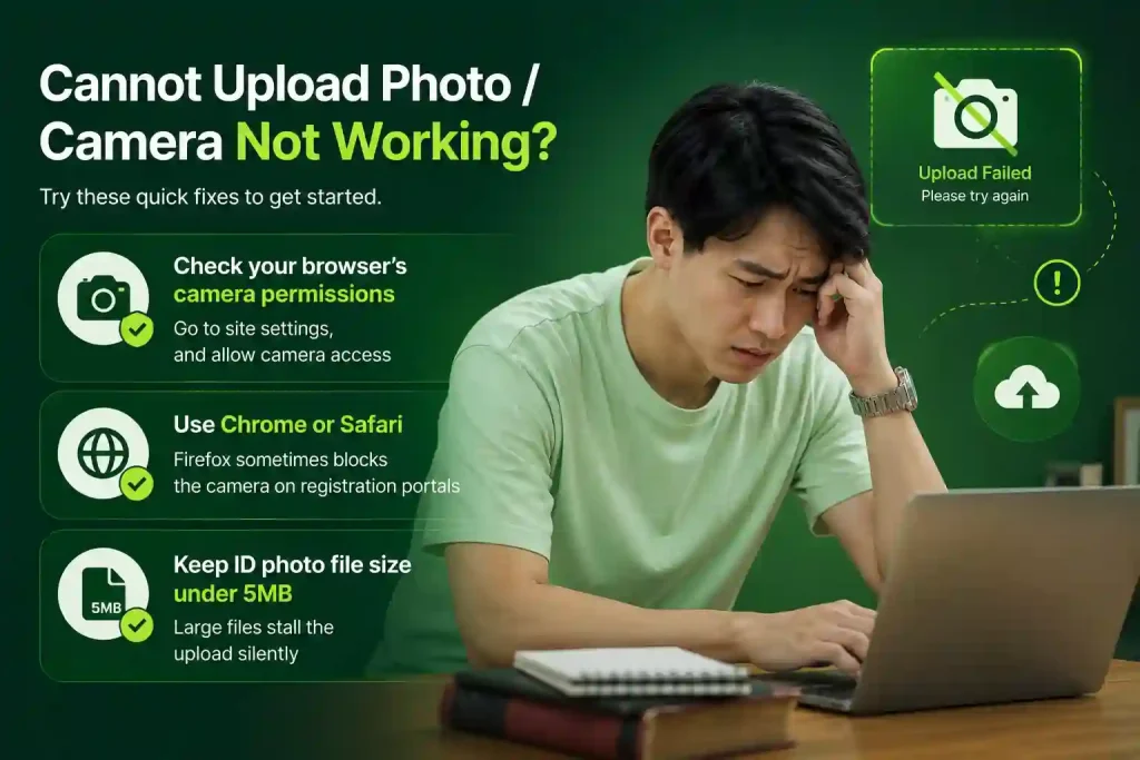 Smart SIM registration 4 Cannot upload photo or camera not working fix guide for SIM registration and ID upload issues